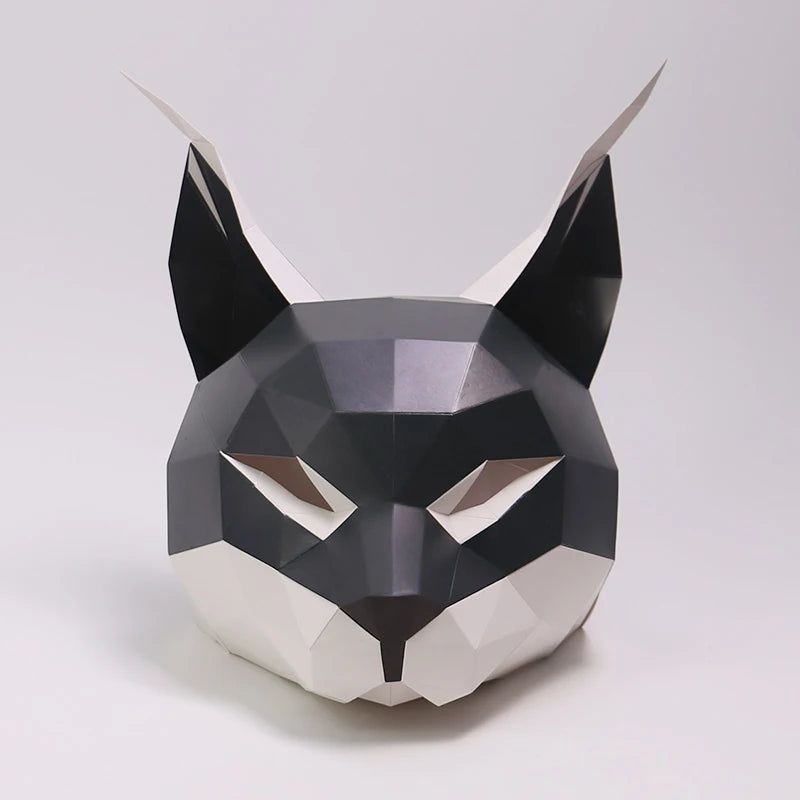 DIY 3D Paper Papercraft Kit – UrbanFolds Papercraft Kit – DIY papercraft kit, front view