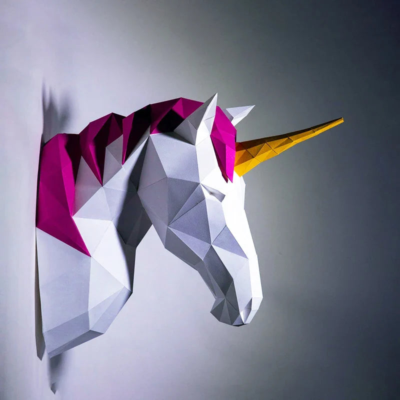 Paper Wall Heads – Urban Wall Sculptures