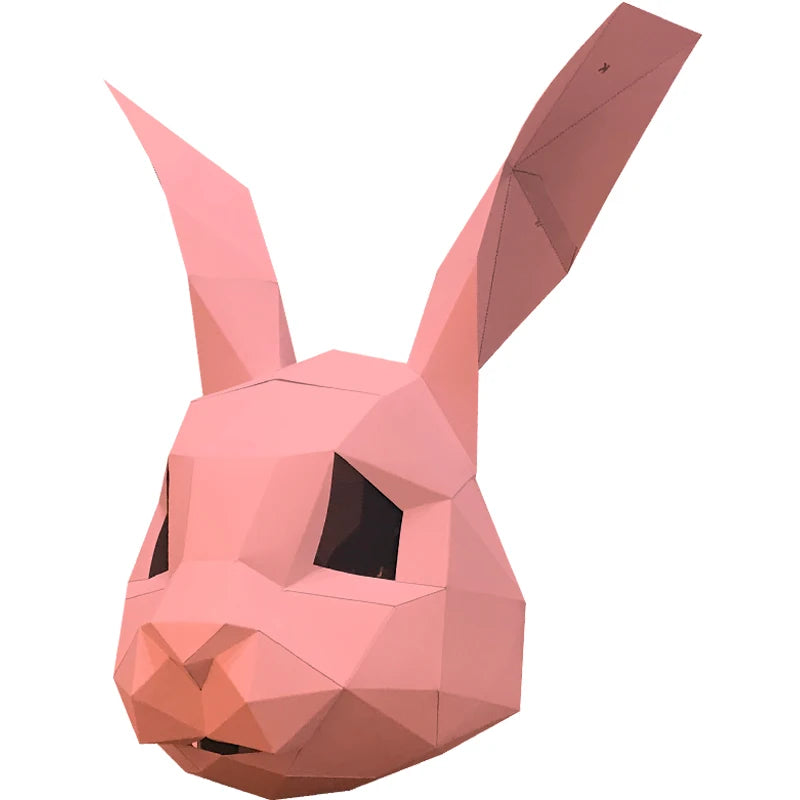 DIY 3D Paper Papercraft Kit – UrbanFolds Papercraft Kit – DIY papercraft kit, angle view