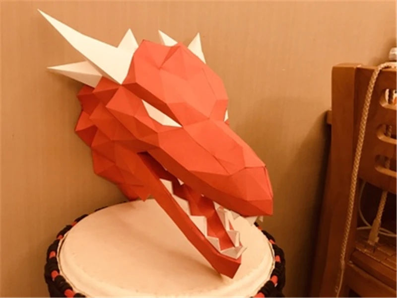 DIY 3D Paper Papercraft Kit – UrbanFolds Papercraft Kit – DIY papercraft kit, package contents