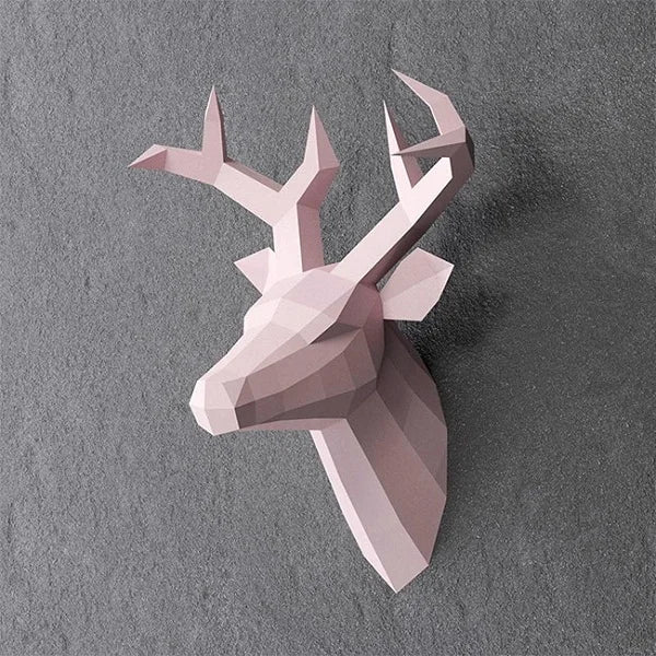 DIY 3D Paper Papercraft Kit – UrbanFolds Papercraft Kit – DIY papercraft kit, front view