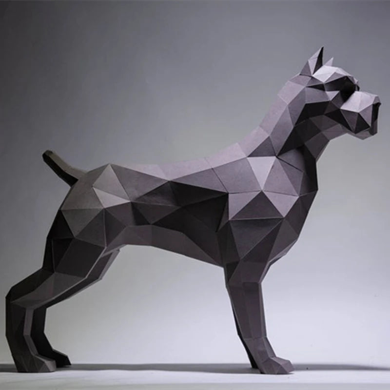 DIY 3D Paper Papercraft Kit – UrbanFolds Papercraft Kit – DIY papercraft kit, angle view