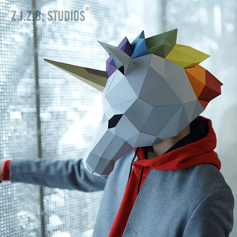 DIY 3D Paper Papercraft Kit – UrbanFolds Papercraft Kit – DIY papercraft kit, detail