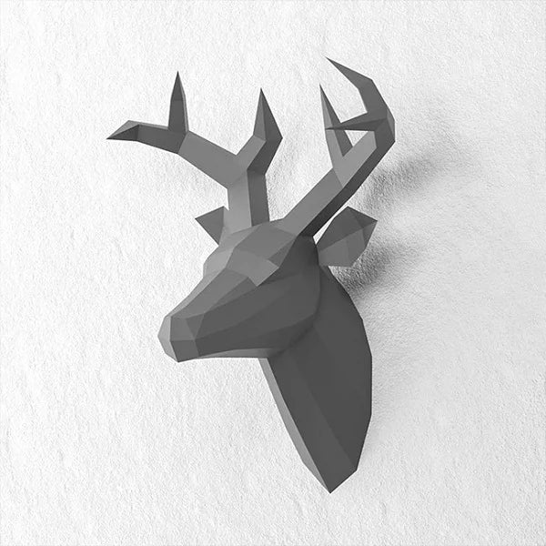 DIY 3D Paper Papercraft Kit – UrbanFolds Papercraft Kit – DIY papercraft kit, front view