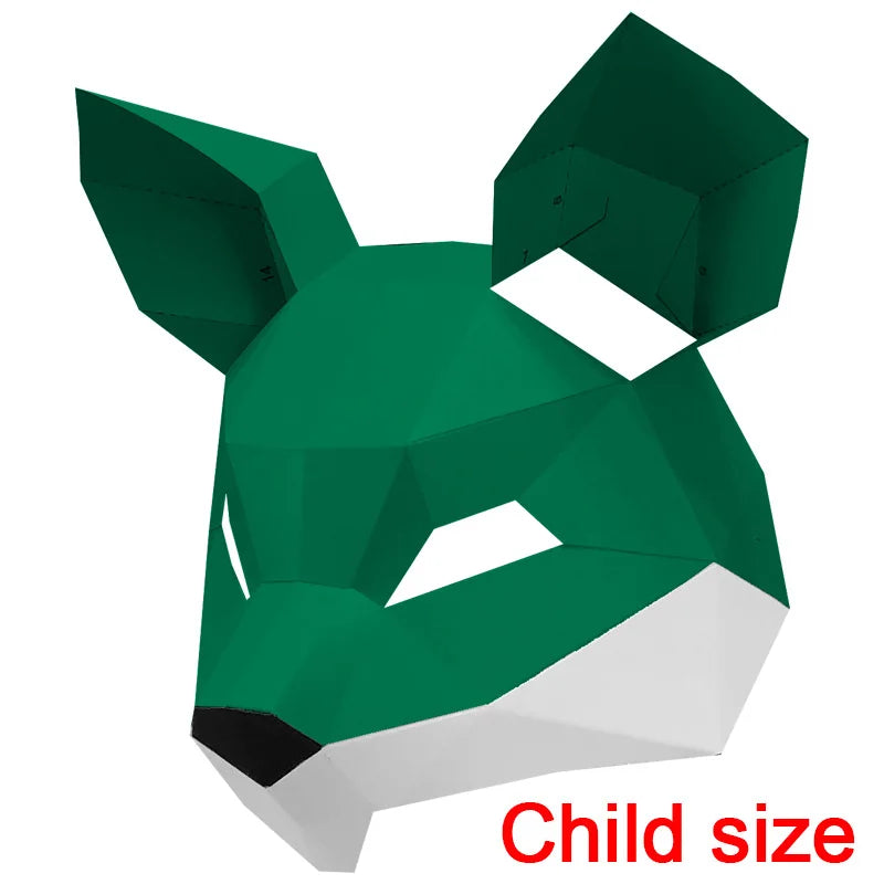 DIY 3D Paper Papercraft Kit – UrbanFolds Papercraft Kit – DIY papercraft kit, front view