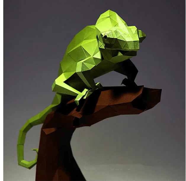 DIY 3D Paper Papercraft Kit – UrbanFolds Papercraft Kit – DIY papercraft kit, detail