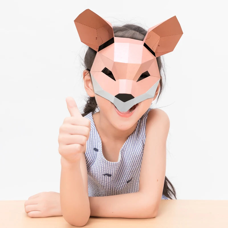 DIY 3D Paper Papercraft Kit – UrbanFolds Papercraft Kit – DIY papercraft kit, detail