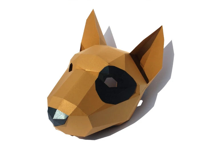 DIY 3D Paper Papercraft Kit – UrbanFolds Papercraft Kit – DIY papercraft kit, front view