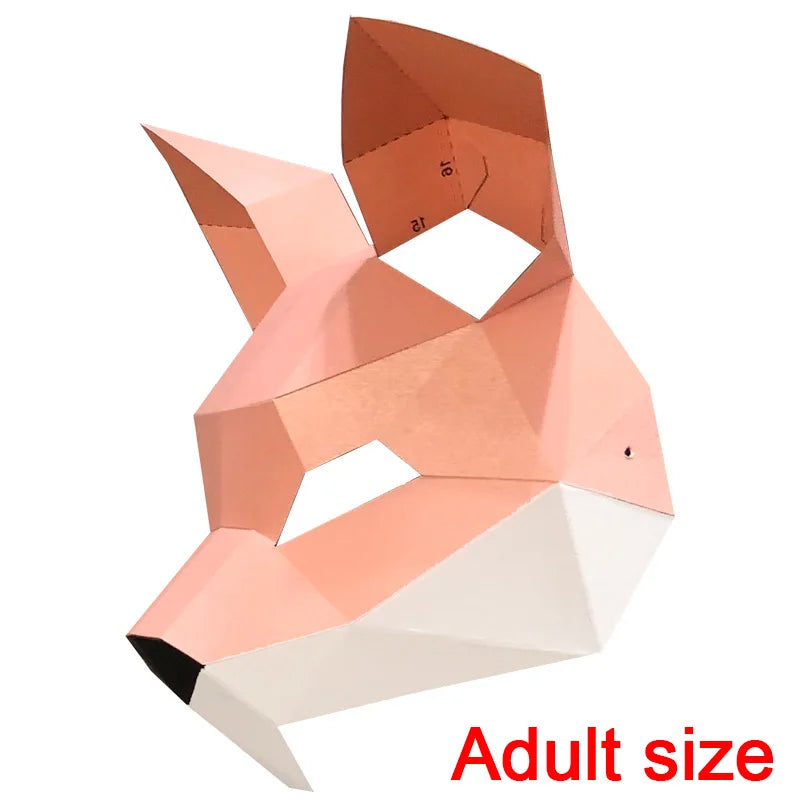 DIY 3D Paper Papercraft Kit – UrbanFolds Papercraft Kit – DIY papercraft kit, front view
