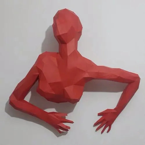 DIY 3D Paper Papercraft Kit – UrbanFolds Papercraft Kit – DIY papercraft kit, package contents