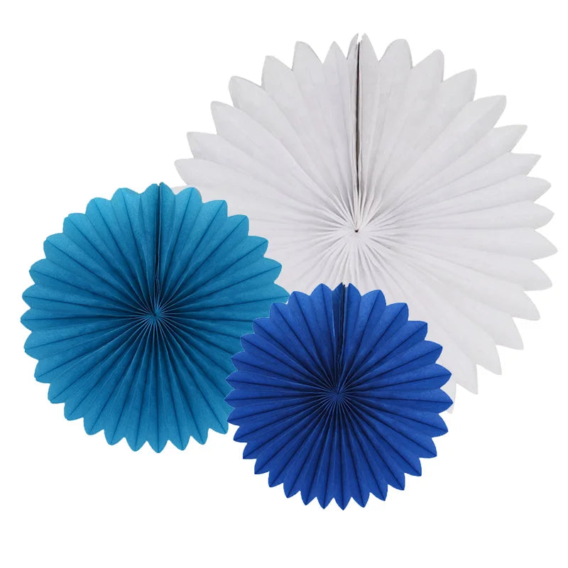 DIY 3D Paper ative Wedding Party Crafts 4''-12'' Fans Hanging Tissue Flower for Wedding Birthday Party Festival – UrbanFol...