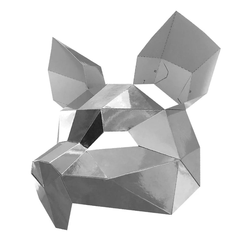 DIY 3D Paper Papercraft Kit – UrbanFolds Papercraft Kit – DIY papercraft kit, in use