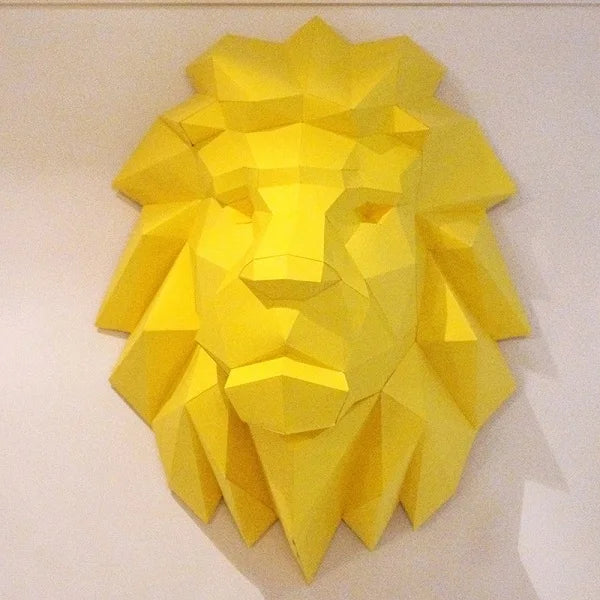 DIY 3D Paper Papercraft Kit – UrbanFolds Papercraft Kit – DIY papercraft kit, front view