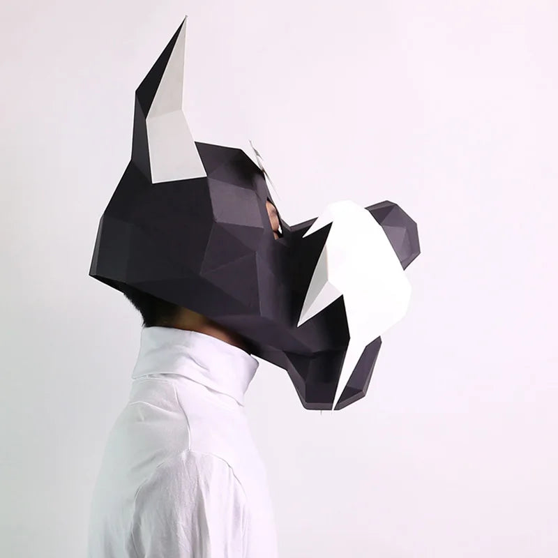 DIY 3D Paper Papercraft Kit – UrbanFolds Papercraft Kit – DIY papercraft kit, angle view