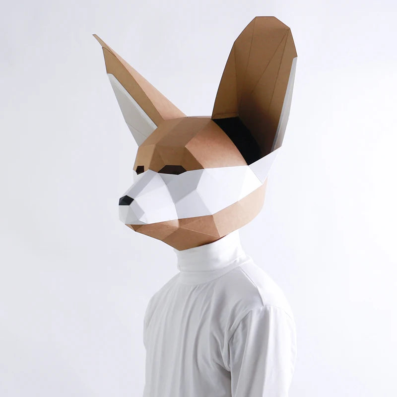 DIY 3D Paper Papercraft Kit – UrbanFolds Papercraft Kit – DIY papercraft kit, front view
