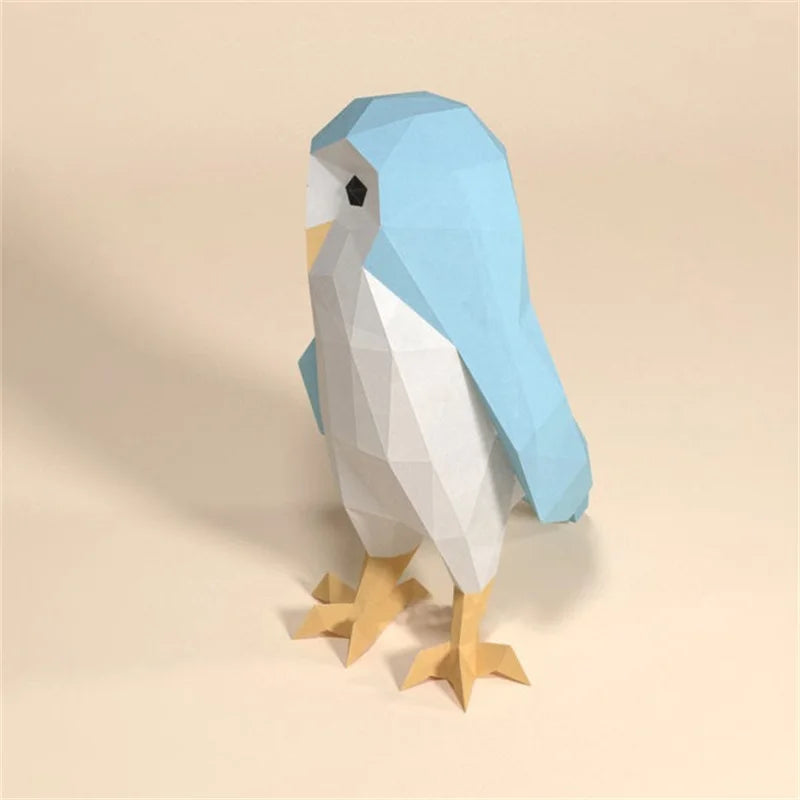 DIY 3D Paper Papercraft Kit – UrbanFolds Papercraft Kit – DIY papercraft kit, in use