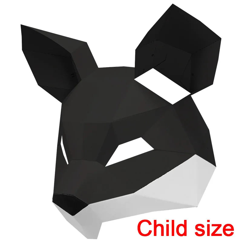DIY 3D Paper Papercraft Kit – UrbanFolds Papercraft Kit – DIY papercraft kit, front view