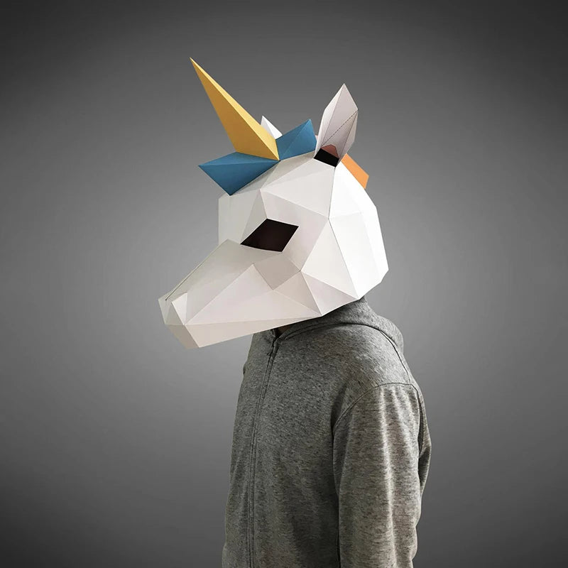 DIY 3D Paper Papercraft Kit – UrbanFolds Papercraft Kit – DIY papercraft kit, package contents