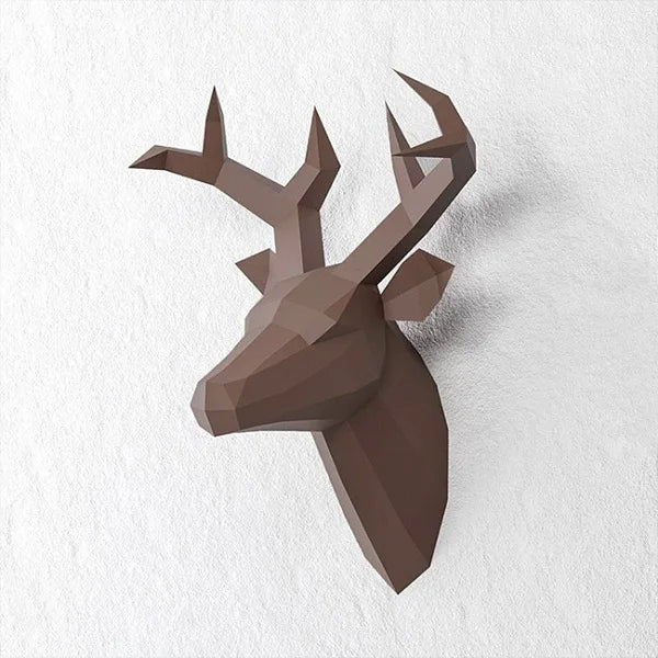 DIY 3D Paper Papercraft Kit – UrbanFolds Papercraft Kit – DIY papercraft kit, front view