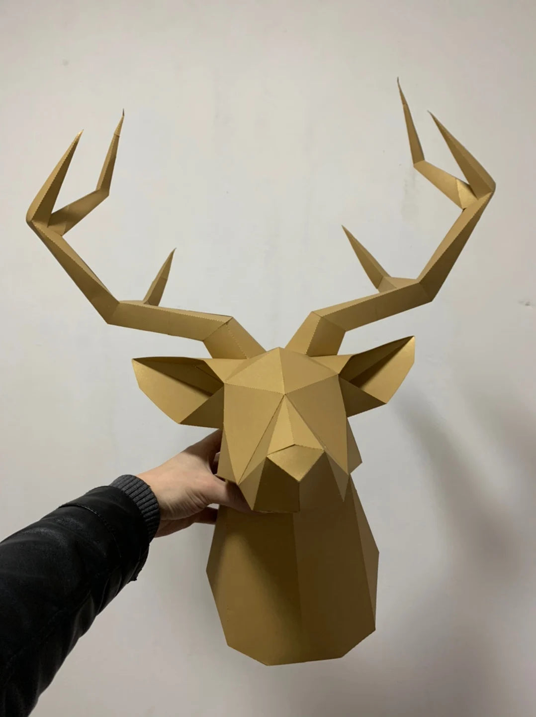 DIY 3D Paper Papercraft Kit – UrbanFolds Papercraft Kit – DIY papercraft kit, front view