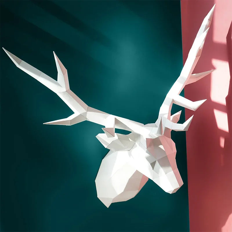 DIY 3D Paper Papercraft Kit – UrbanFolds Papercraft Kit – DIY papercraft kit, in use