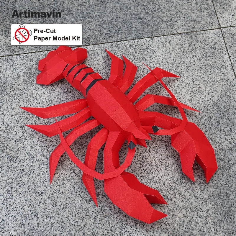 DIY 3D Paper Papercraft Kit – UrbanFolds Papercraft Kit – DIY papercraft kit, detail