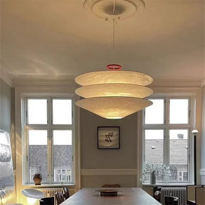 Modern Paper Modern Modern Scandinavia Ceiling Suspension Hanging Light Chandelier for Living Room chen – Folded – Folded ...
