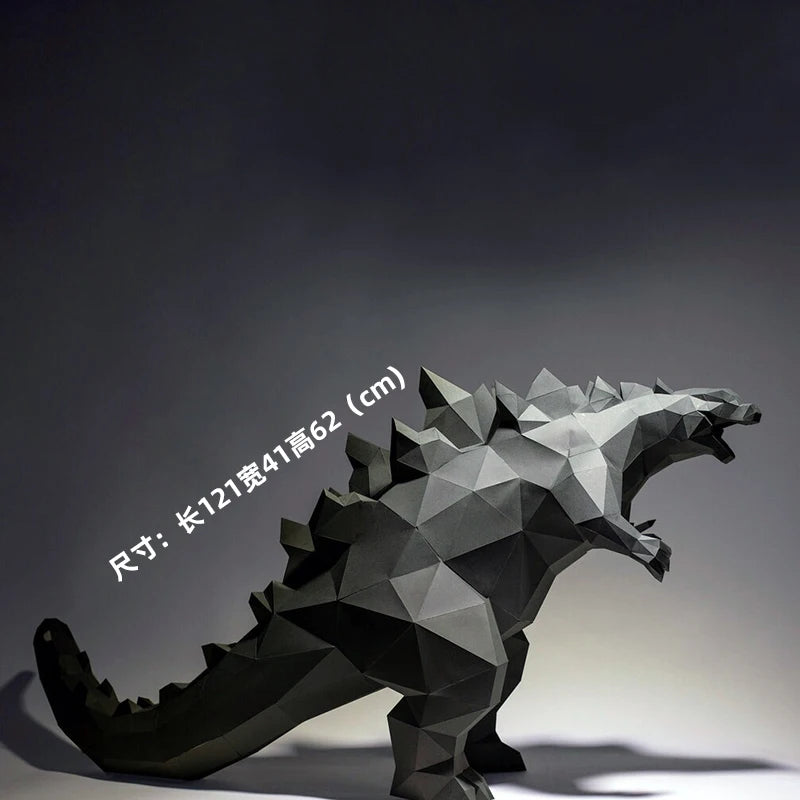 DIY 3D Paper Papercraft Kit – UrbanFolds Papercraft Kit – DIY papercraft kit, front view