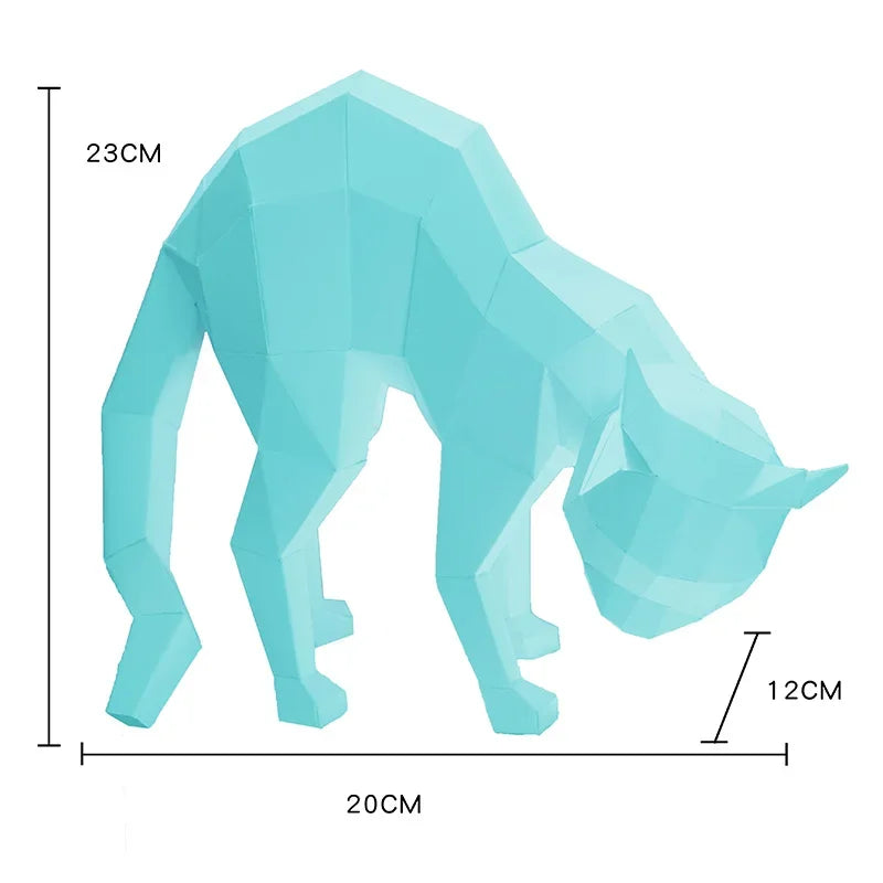 DIY 3D Paper Papercraft Kit – UrbanFolds Papercraft Kit – DIY papercraft kit, package contents