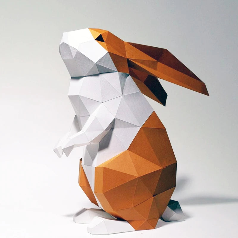 DIY 3D Paper Papercraft Kit – UrbanFolds Papercraft Kit – DIY papercraft kit, detail