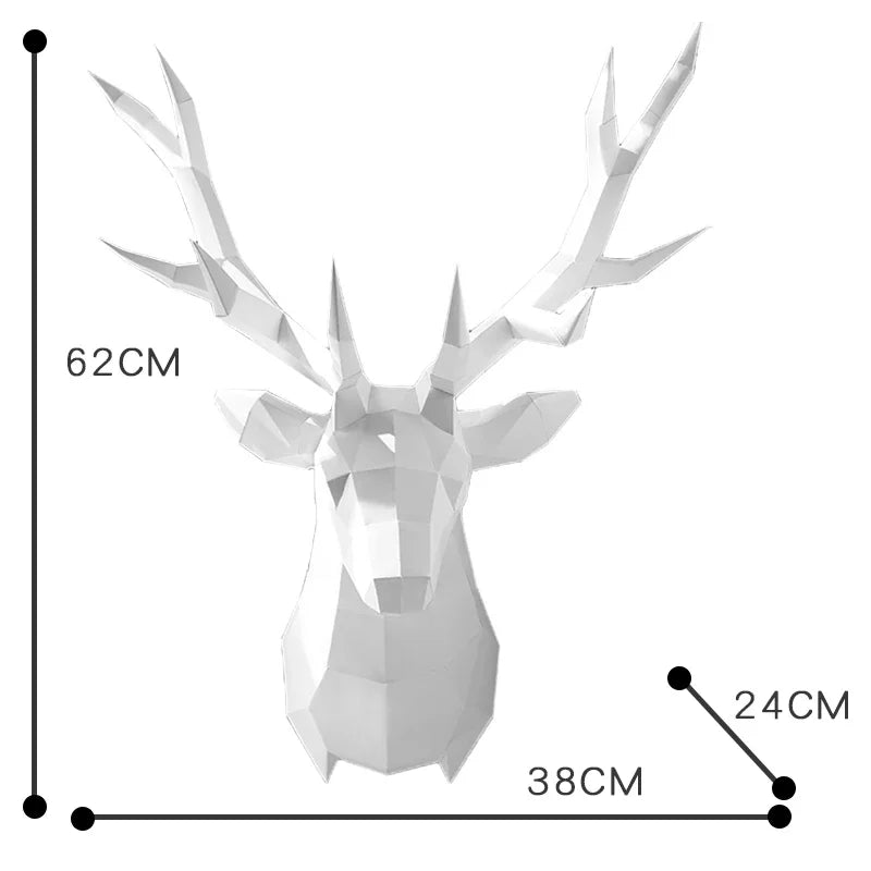 DIY 3D Paper Papercraft Kit – UrbanFolds Papercraft Kit – DIY papercraft kit, front view