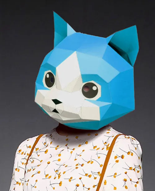 DIY 3D Paper Papercraft Kit – UrbanFolds Papercraft Kit – DIY papercraft kit, front view