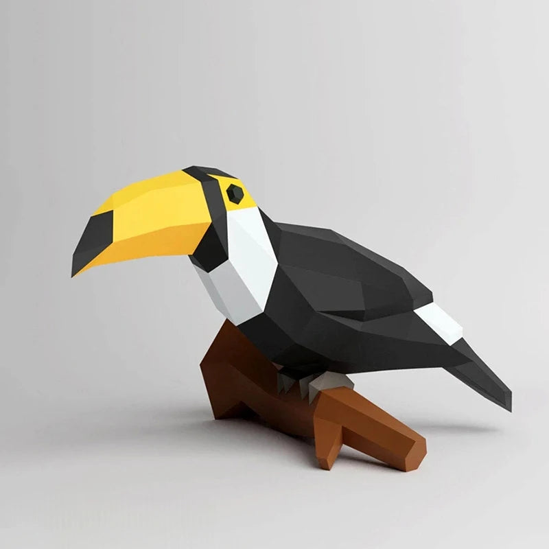 DIY 3D Paper Papercraft Kit – UrbanFolds Papercraft Kit – DIY papercraft kit, detail