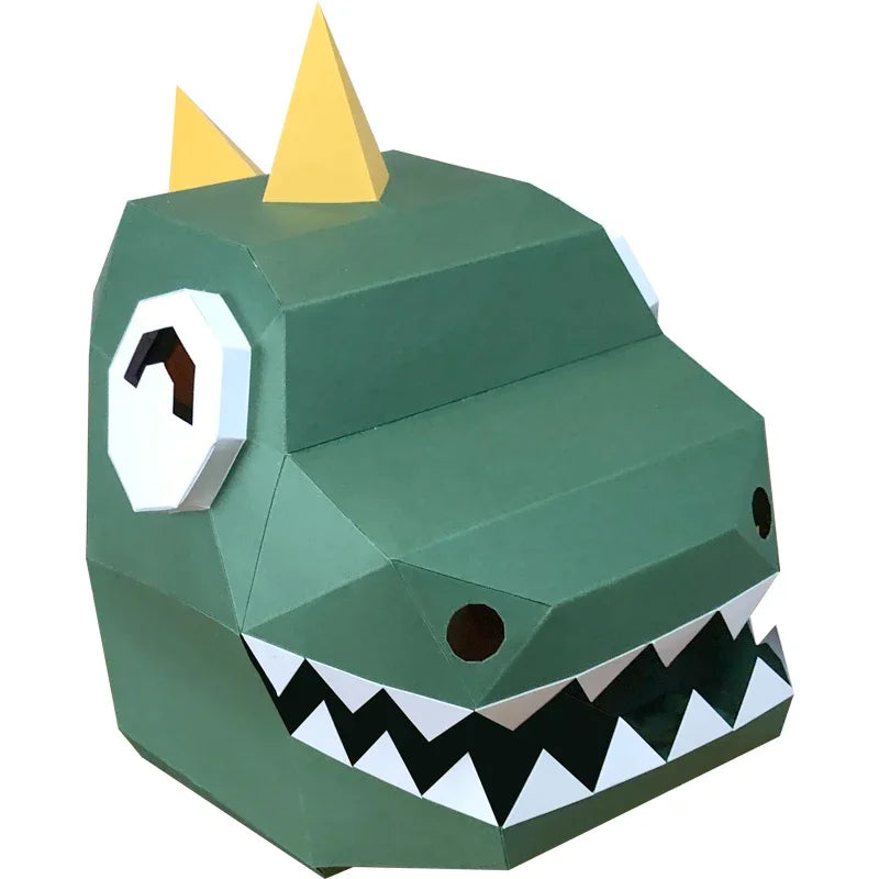 DIY 3D Paper Papercraft Kit – UrbanFolds Papercraft Kit – DIY papercraft kit, in use