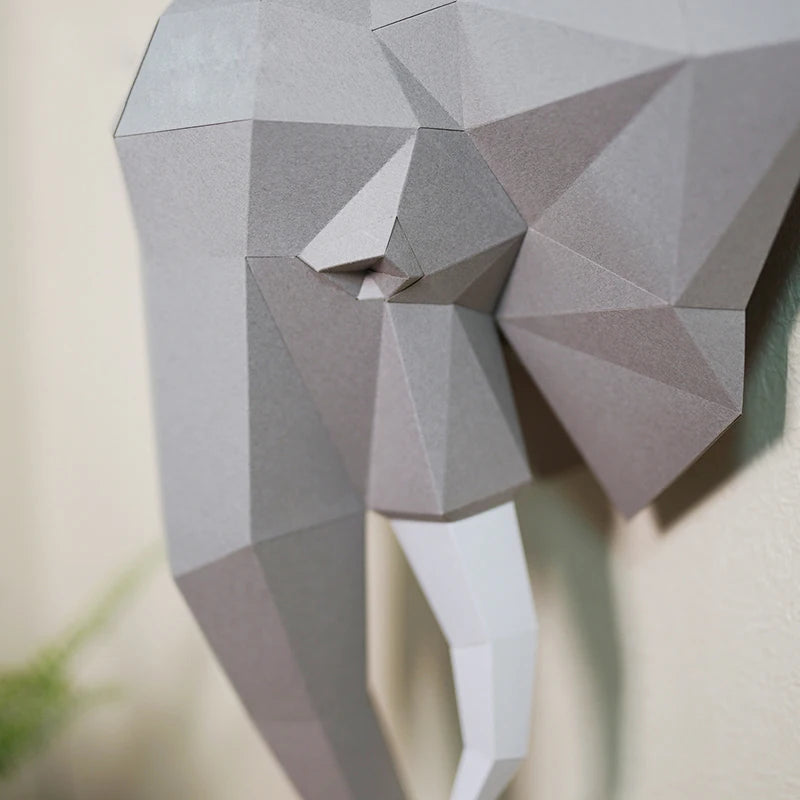 DIY 3D Paper Papercraft Kit – UrbanFolds Papercraft Kit – DIY papercraft kit, detail
