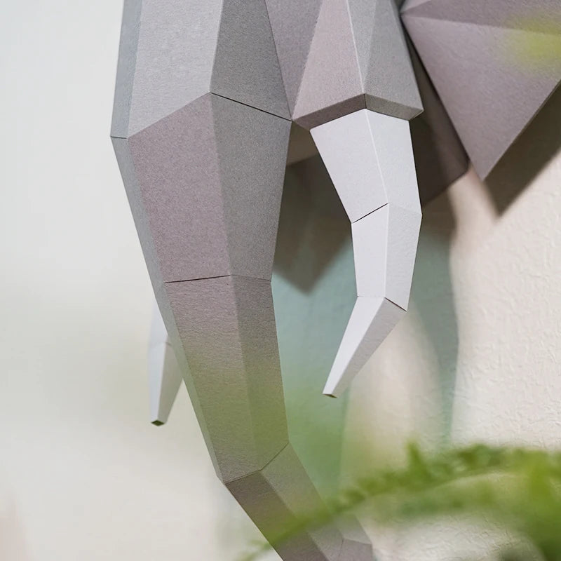 DIY 3D Paper Papercraft Kit – UrbanFolds Papercraft Kit – DIY papercraft kit, in use
