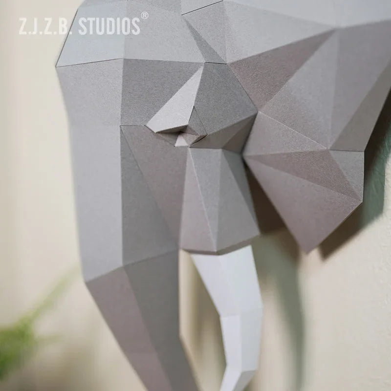 DIY 3D Paper Papercraft Kit – UrbanFolds Papercraft Kit – DIY papercraft kit, detail