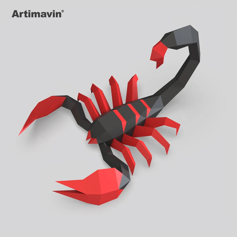 DIY 3D Paper Papercraft Kit – UrbanFolds Papercraft Kit – DIY papercraft kit, detail