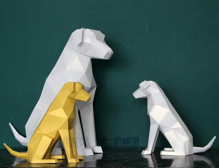 DIY 3D Paper Papercraft Kit – UrbanFolds Papercraft Kit – DIY papercraft kit, package contents