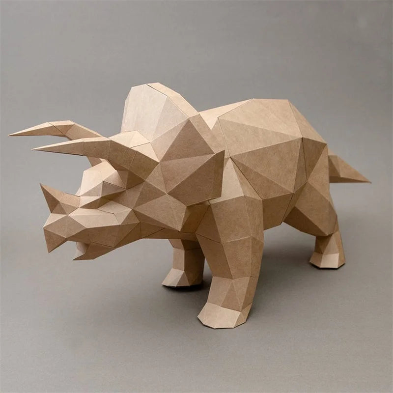 DIY 3D Paper Papercraft Kit – UrbanFolds Papercraft Kit – DIY papercraft kit, detail