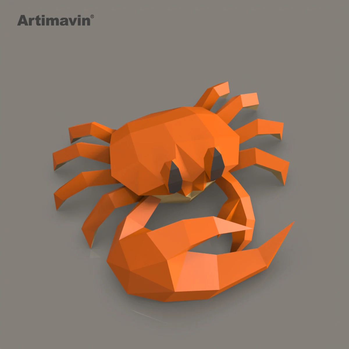 DIY 3D Paper Papercraft Kit – UrbanFolds Papercraft Kit – DIY papercraft kit, in use