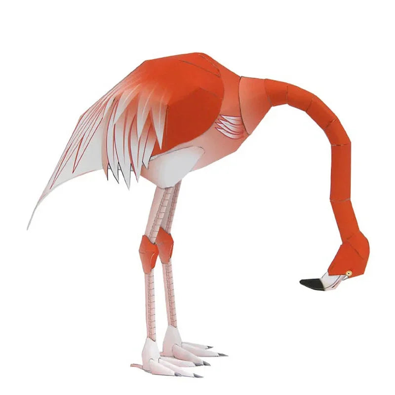DIY 3D Paper Papercraft Kit – UrbanFolds Papercraft Kit – DIY papercraft kit, angle view