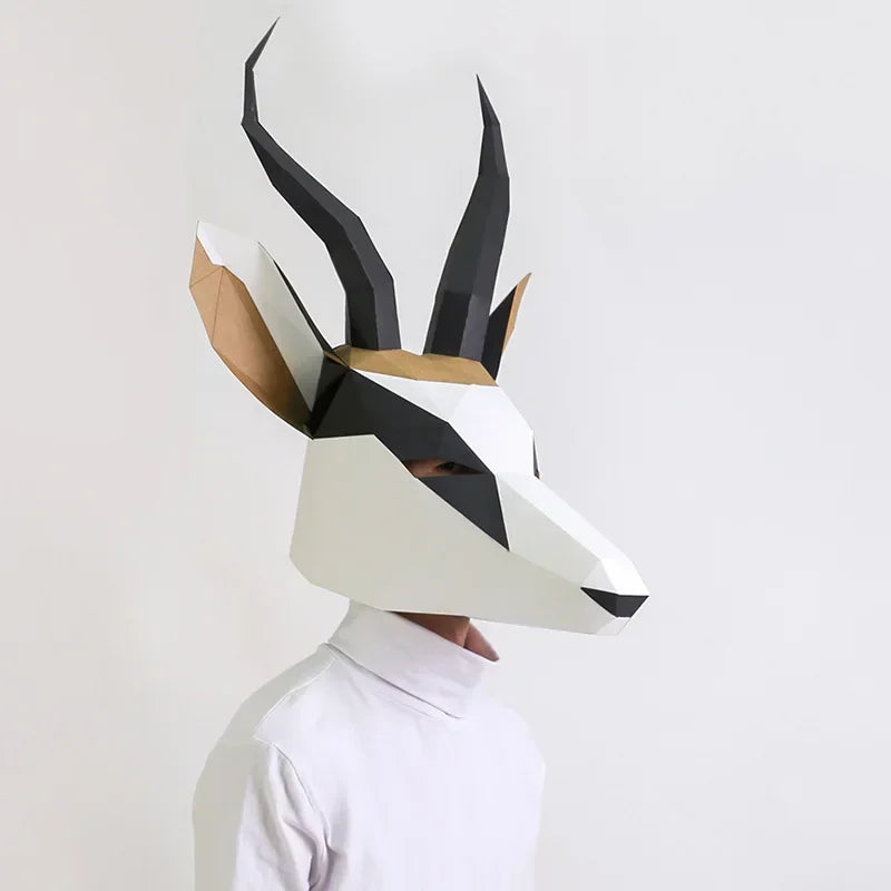 DIY 3D Paper Papercraft Kit – UrbanFolds Papercraft Kit – DIY papercraft kit, front view