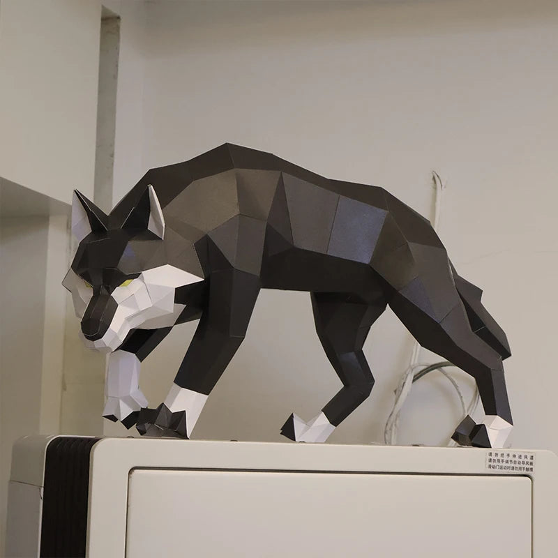 DIY 3D Paper Papercraft Kit – UrbanFolds Papercraft Kit – DIY papercraft kit, detail