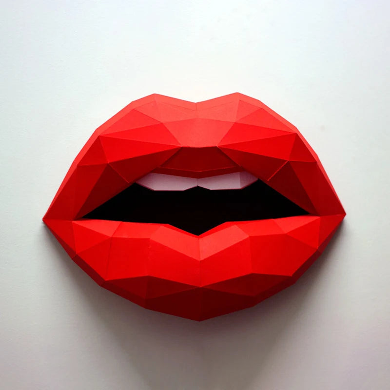 DIY 3D Paper Papercraft Kit – UrbanFolds Papercraft Kit – DIY papercraft kit, in use