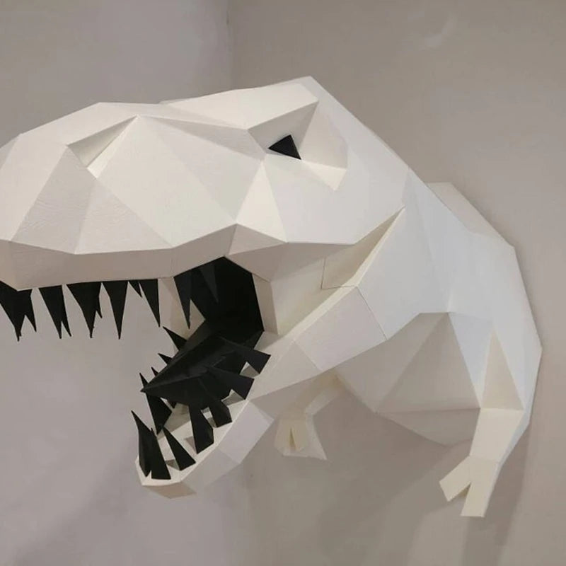 DIY 3D Paper Papercraft Kit – UrbanFolds Papercraft Kit – DIY papercraft kit, front view