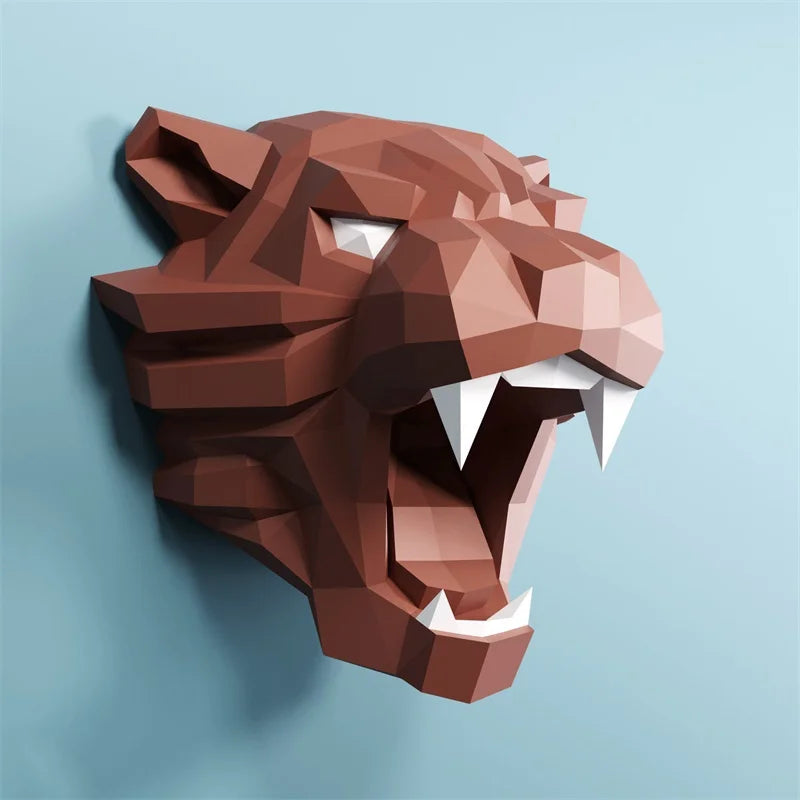 DIY 3D Paper Papercraft Kit – UrbanFolds Papercraft Kit – DIY papercraft kit, in use