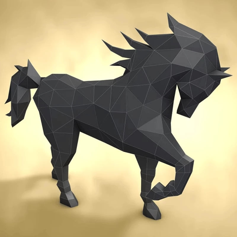 DIY 3D Paper Papercraft Kit – UrbanFolds Papercraft Kit – DIY papercraft kit, detail