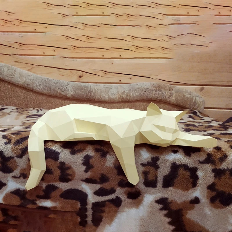 DIY 3D Paper Papercraft Kit – UrbanFolds Papercraft Kit – DIY papercraft kit, front view