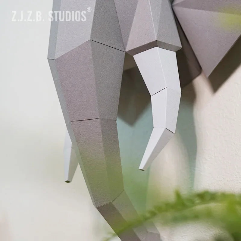 DIY 3D Paper Papercraft Kit – UrbanFolds Papercraft Kit – DIY papercraft kit, in use